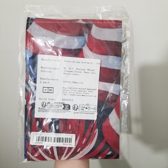 NWT small patriotic "Let Freedom Ring" banner - Picture 4 of 4